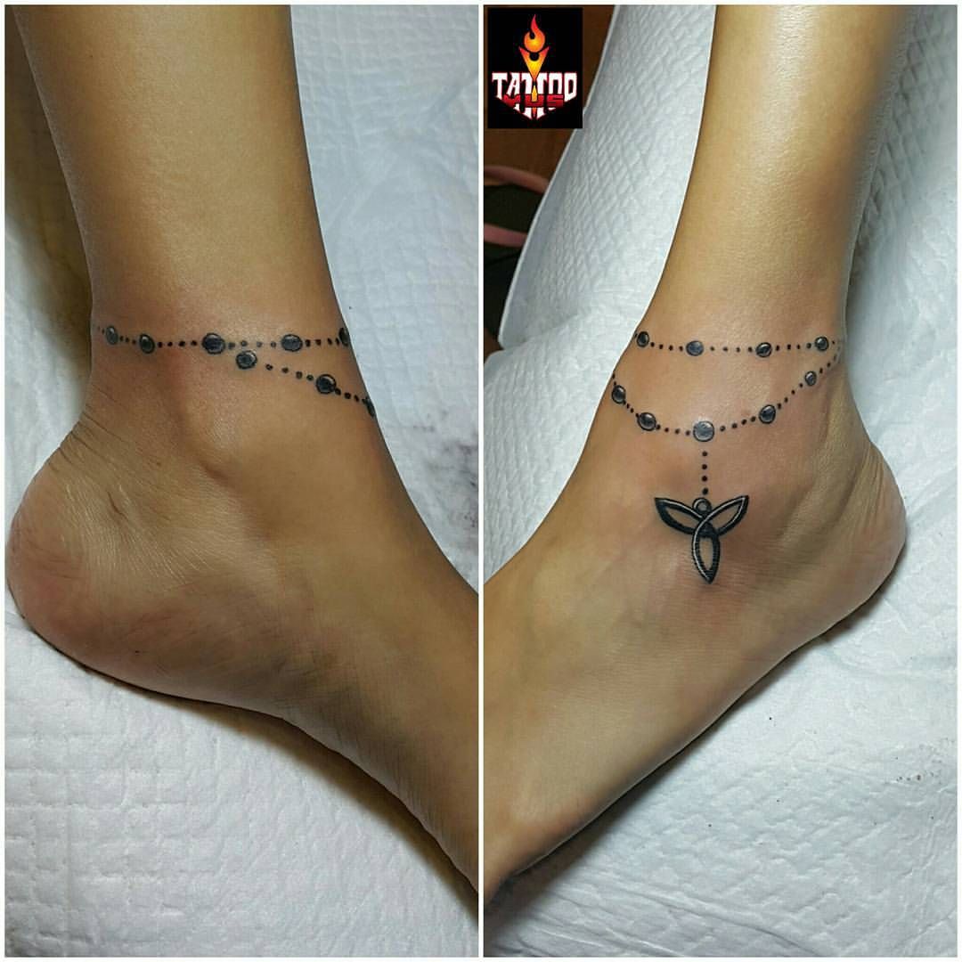 Ankle Charm Bracelet Tattoo: Delicate Ink Ideas & Trends