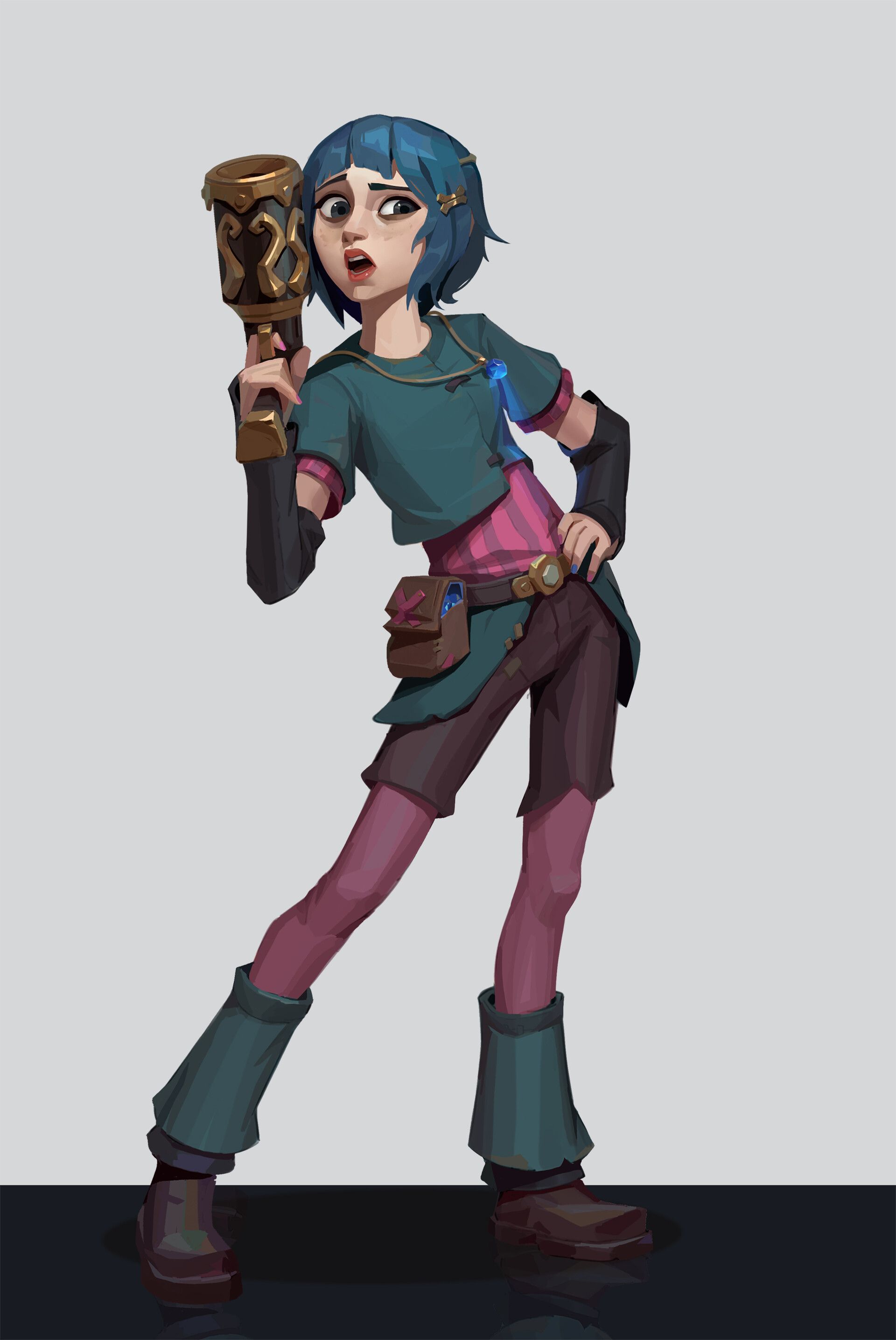 Arcane Fan Art Powder Penpen Gao Artofit