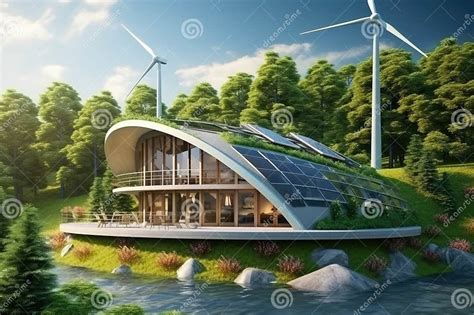 Architect Designs Complex Fitted With Wind Turbines And Solar Panels