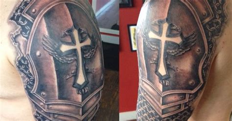 Armor Sleeve Coverup Tattoo By Joshua Nordstrom In Kingsford Michigan