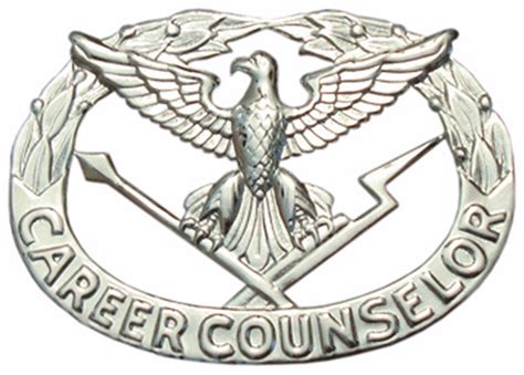 Army Career Counselor Badges Army Reserve Army Soldier United States