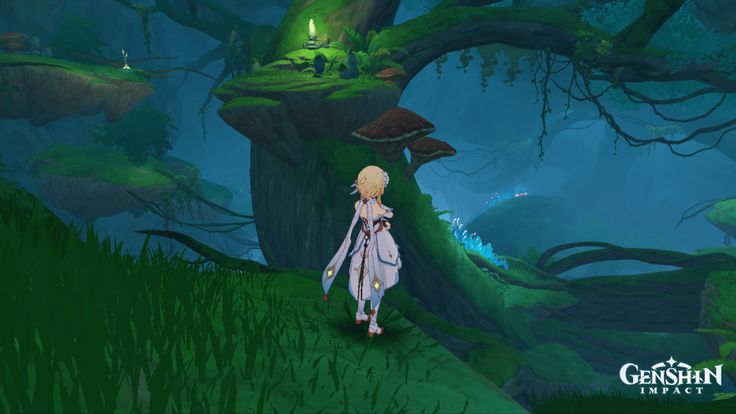 Ashavan Realm Sumeru Genshin Visuals Visual Scenery Painting