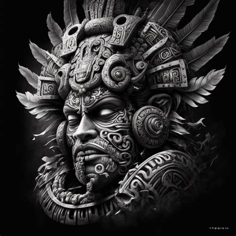 Aztec God of War Tattoo: Powerful Design Ideas
