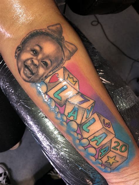 Baby Blocks Tattoo
