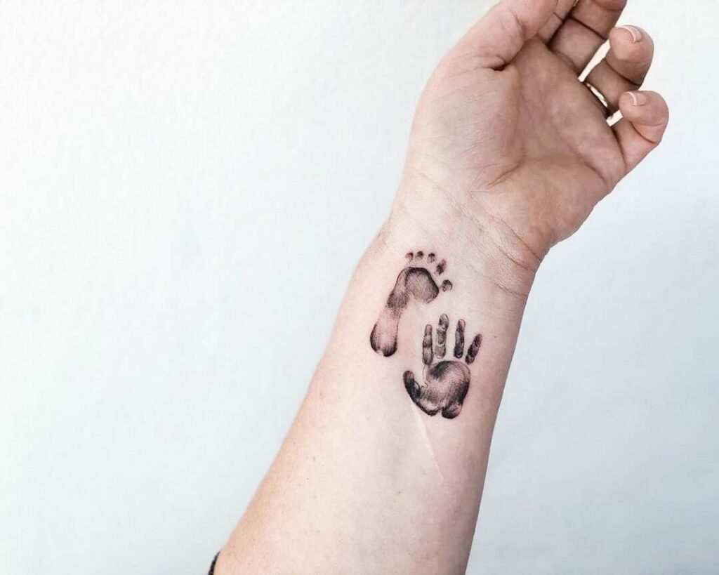 Baby Footprint Tattoo Ideas Baby Footprint Tattoo Ideas