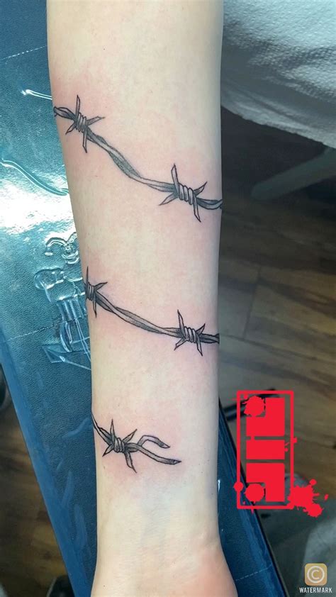 Barbed Wire Tattoo Meanings Symbolism Designs And Ideas