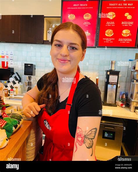 Barista with Butterfly Tattoo: A Unique Back Story