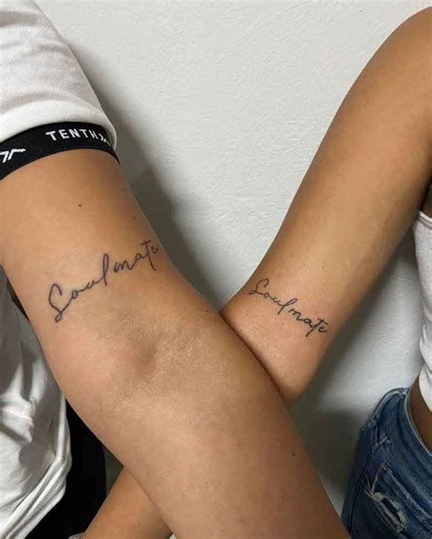 Best 25 Lovely Soulmate Tattoos For You And Your Partner Best 25 Lovely Soulmate Tattoos For You And Your Partner