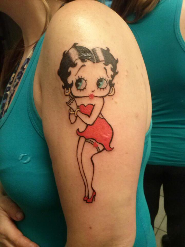 Betty Boop Tattoos Designs Ideas And Meaning Tattoos For You