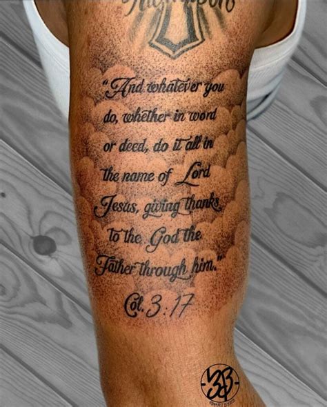 Bible Verse Tattoos: Inspiring Designs for Faith Expression.