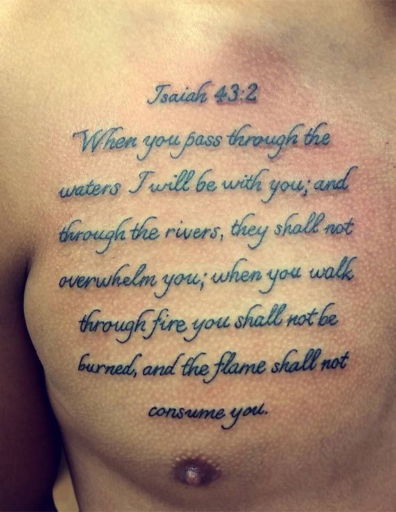 Bible Verse Tattoos Designs Ideas And Meaning Tattoos For You