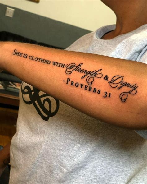 Bible Verse Tattoos For Women