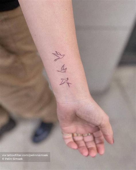 Bird Tattoo On Wrist Ideas & Inspiration