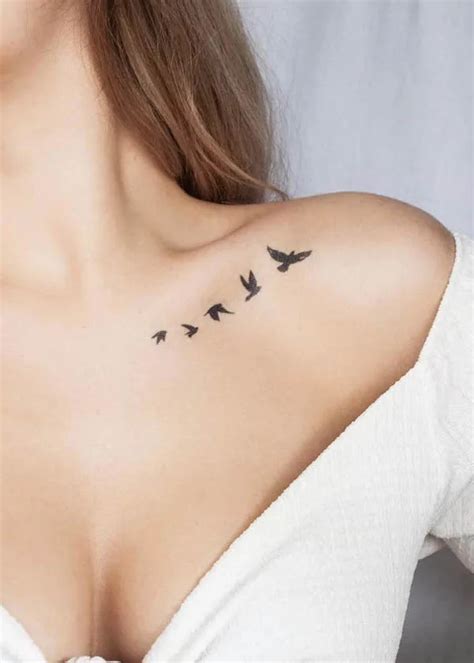 Bird Tattoos On Front Shoulder Bird Tattoos On Front Shoulder