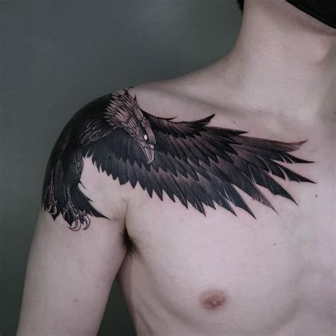 Bird Tattoos On Shoulder: Stunning Designs & Ideas