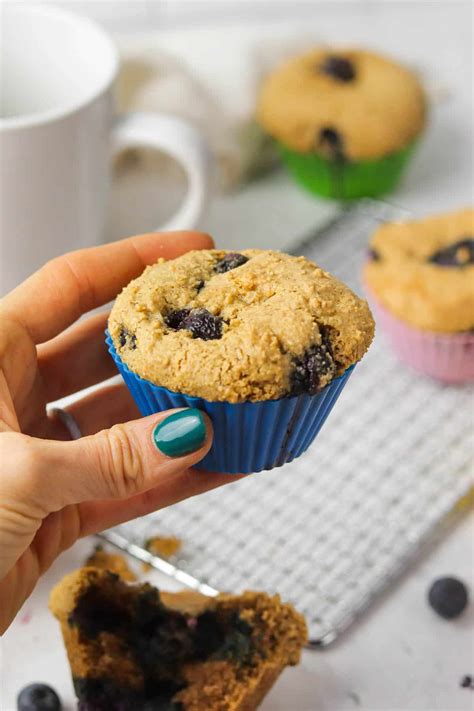 Blueberry Protein Muffins Colleen Christensen Nutrition
