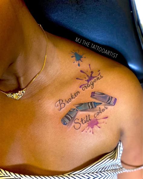 Broken Crayons Still Color: Inspiring Tattoo Ideas