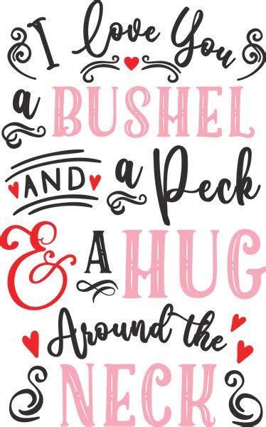 Bushel And A Peck Svg Cut File Snap Click Supply Co