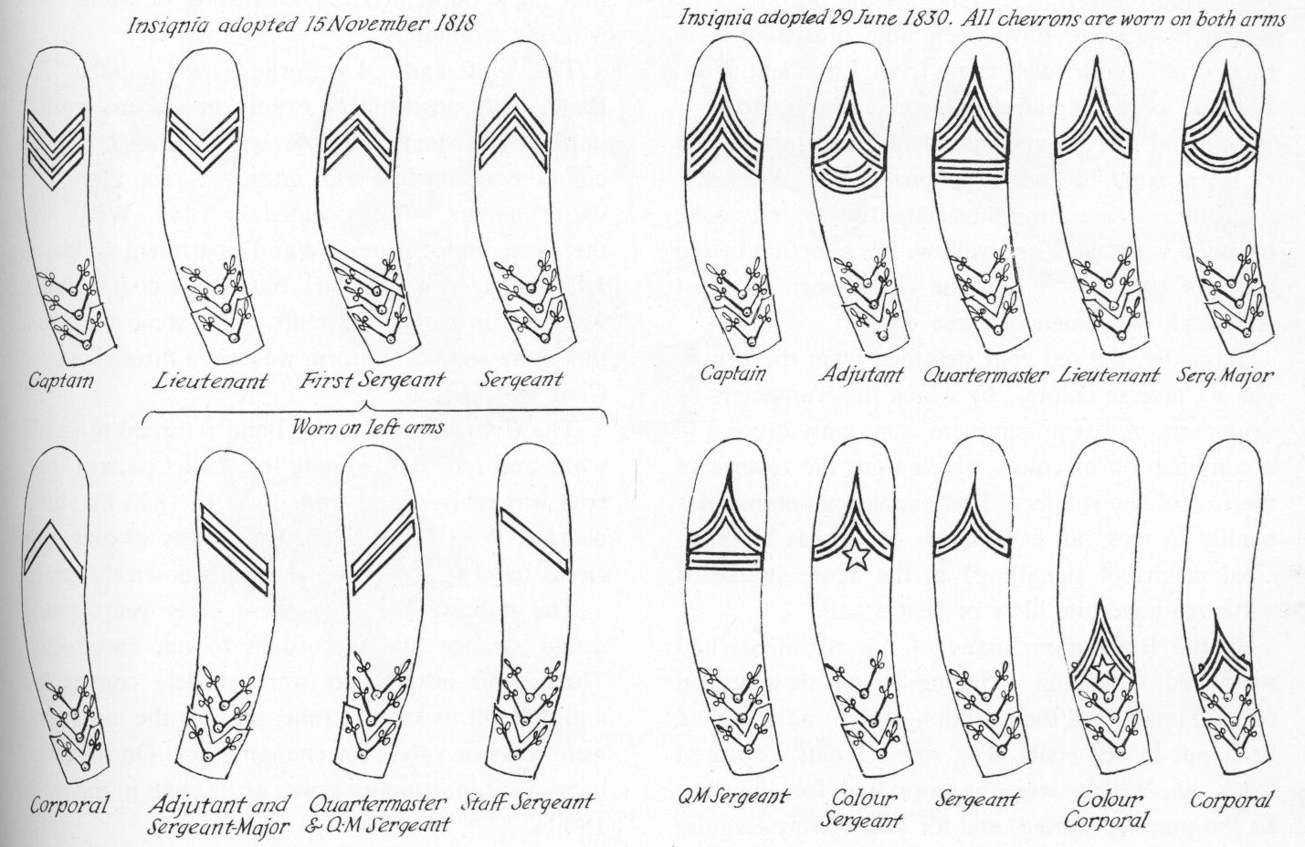 Cadet Rank Insignia And Awards United States Military Academy West