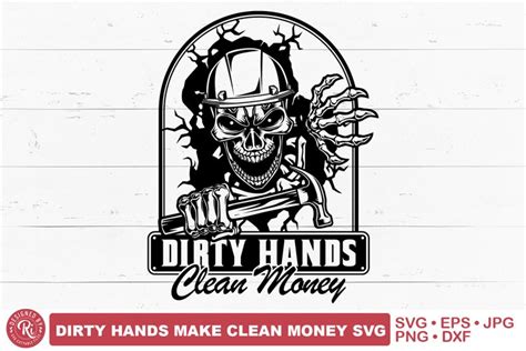 Carpenter Dirty Hands Make Clean Money Svg 3406742