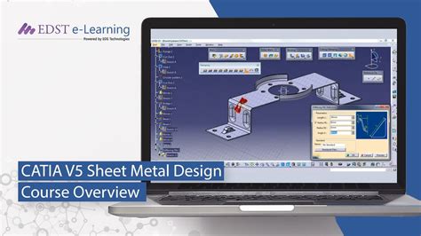 Catia V5 Sheet Metal Design Course Overview Video Edst E Learning Catia V5 Sheet Metal Design Course Overview Video Edst E Learning