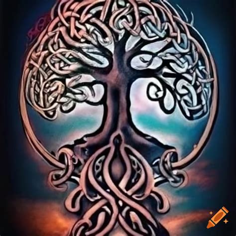 Celtic Life Tree Tattoo: Symbolism & Design Ideas