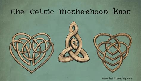 Celtic Mother Child Knot Representing The Unbreakable Bond And
