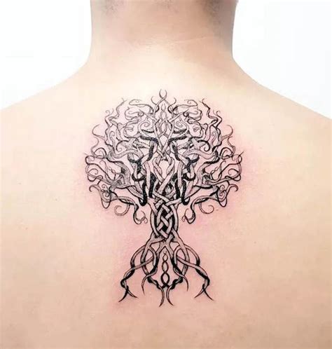 Celtic Tree Of Life Back Tattoo Ideas For Men Celtic Tattoos Symbols