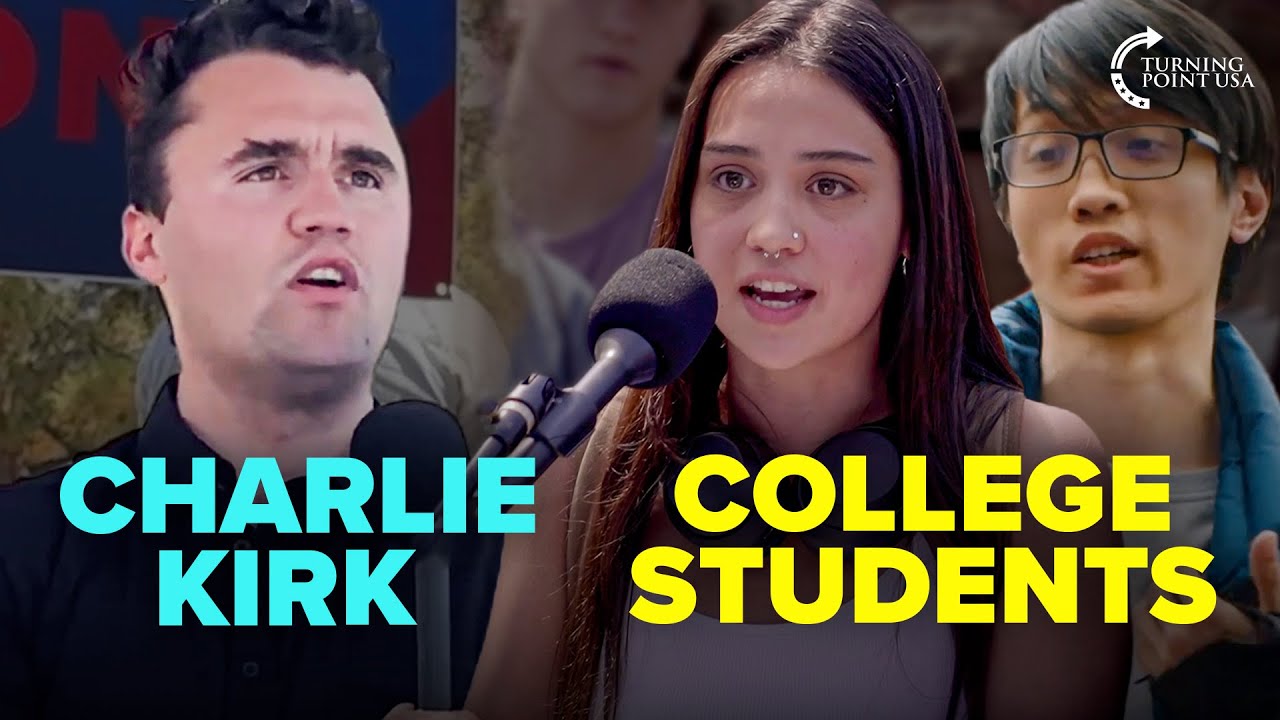 Charlie Kirk Dismantles 3 Smug College Students Best Debates