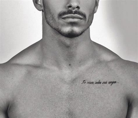 Chest Attractive Meaningful Tiny Tattoos For Guys Kagutaba