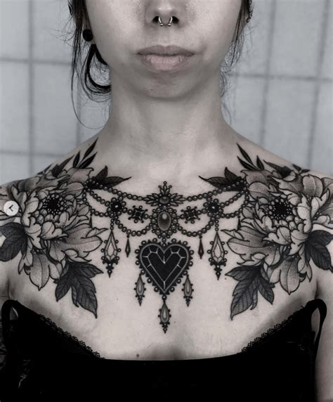 Chest Piece Tattoo Ideas for Women: Stunning Designs & Inspiration