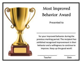 Celebrating Your Child's Most Improved Behavior: Tips and Strategies