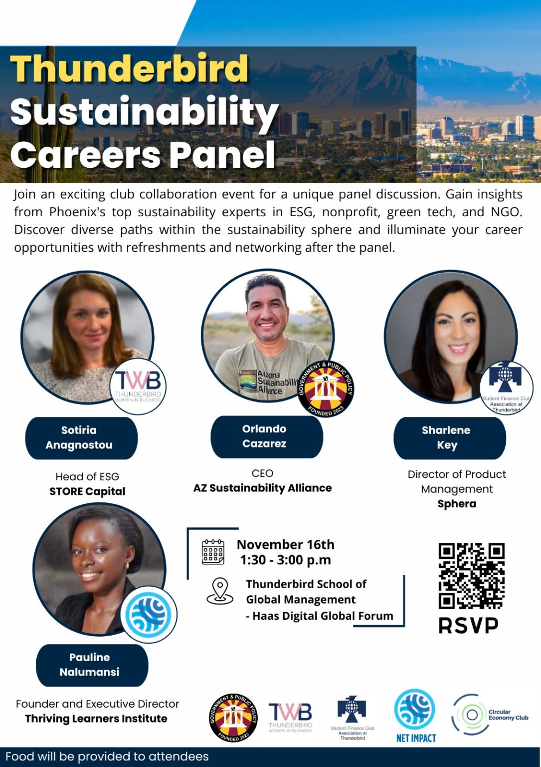 Circular Economy Club On Linkedin Invitation Thunderbird S First