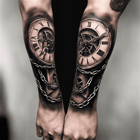 Clock Tattoos For Guys: Timeless Ink Ideas