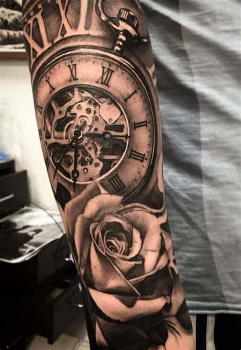 Clock Tattoos For Men Ideas And Designs For Guys Clock Tattoos For Men Ideas And Designs For Guys