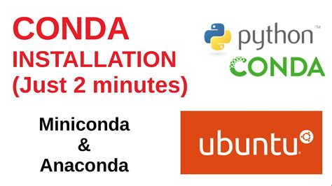 Conda Installation On Ubuntu For Python Quick Installation Guide
