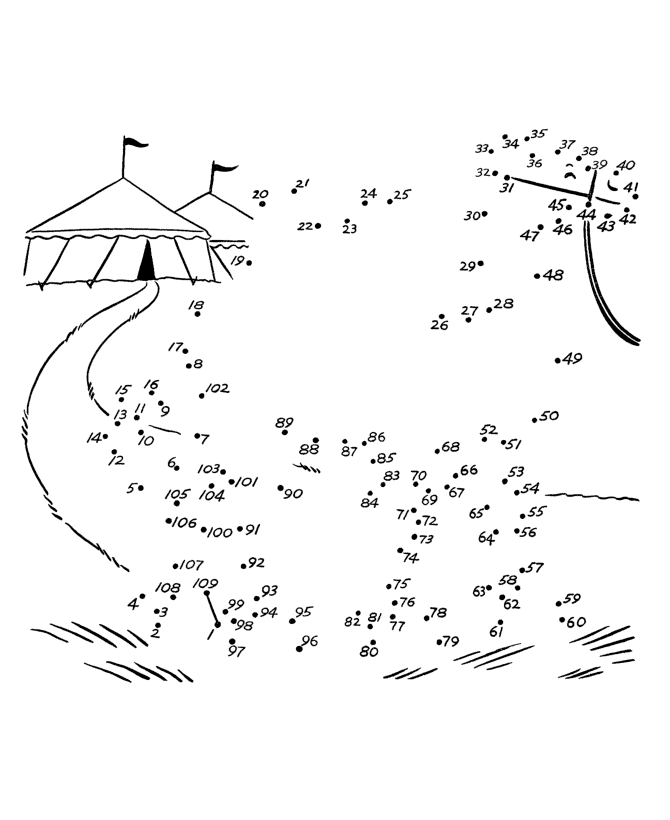 Connect The Dots For Adults Best Coloring Pages For Kids