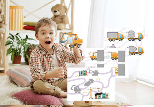 Free Printable Construction Equipment ABCs for Kids