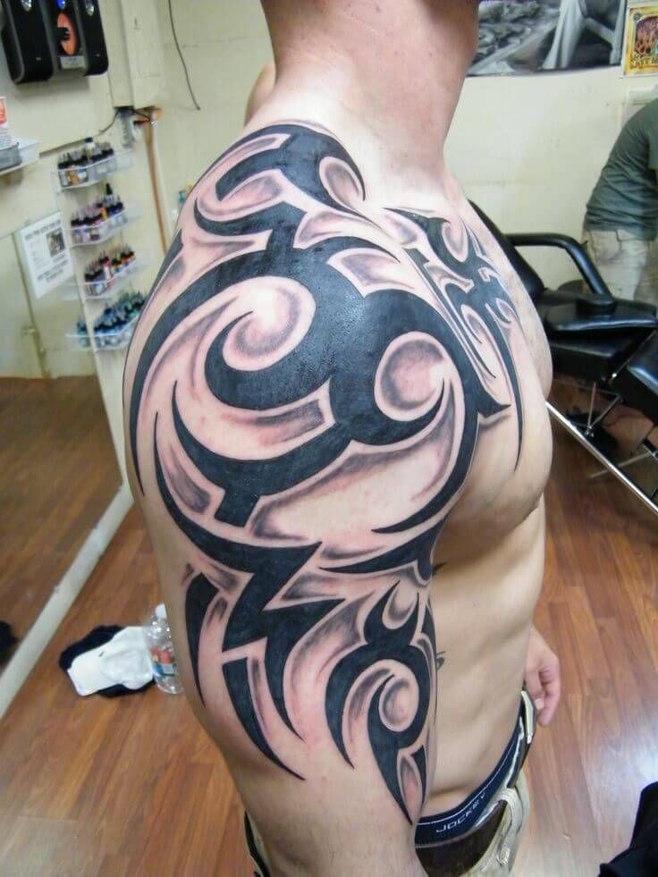 Cool Shoulder Tattoos For Men