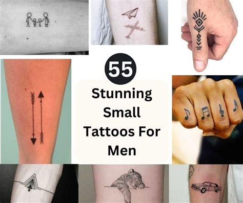 Cool Simple Tattoos For Guys: Top Minimalist Designs 2023