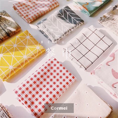 Cormei 30 40Cm Cloth Fade Photo Background Cloth Home Gourmet Napkin