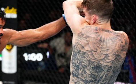 Cory Sandhagen's Back Tattoo: Meaning and Design Revealed