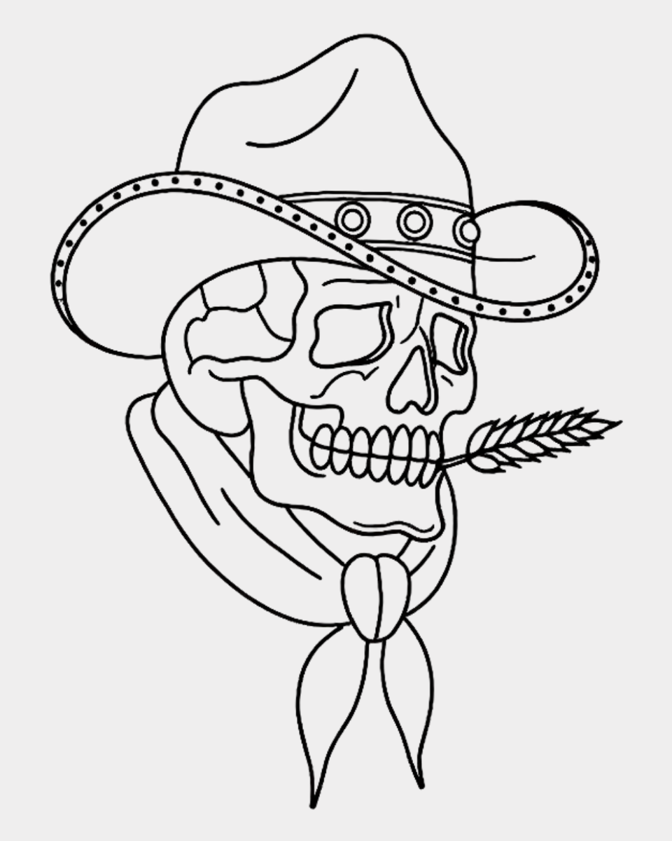 Cowboy Tattoo Bull Skull Tattoo Bull Skull Tattoos Cowboy Tattoos