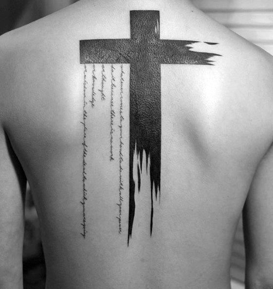 Cross Neck Tattoos: Bold Designs for Men's Style