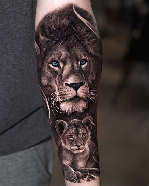 Cub and Lion Tattoo Ideas & Meanings Revealed