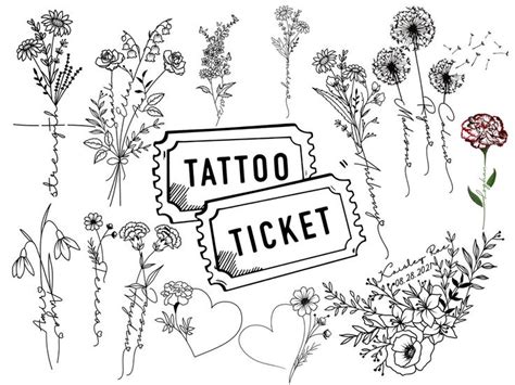 Custom Tattoo Commission Tattoo Design For Women Tattoo Ticket Custom