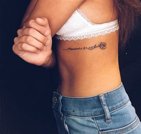 Adorable Rib Tattoo Ideas: Cute Designs to Inspire