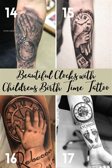 Daughter Birth Clock Tattoo: Timeless Tribute Ideas