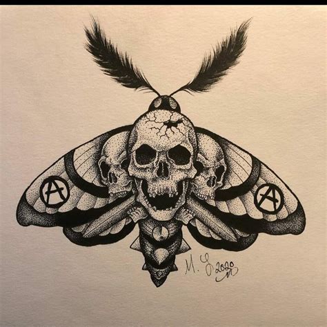 Death Moth Tattoo: Striking Designs & Symbolism Explained