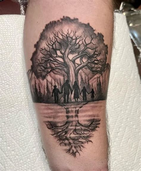 Dedicated To Grandmother Tattoo Family Tattoo Ideas Tree Tattoo Best